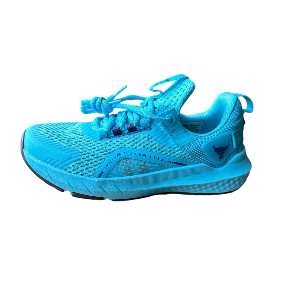 NWB-UNDER ARMOUR PROJECT ROCK BSR 3 WOMEN'S SHOES/ BLUE SURF / SIZE 6